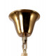 Pendant Round 5 Tier 23 Light E14 Brass Clear Glass Item Weight: 56.2kg-9