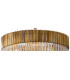Pendant Round 7 Tier 31 Light E14 Brass Clear Glass Item Weight: 92.7kg-5