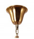 Pendant Round 7 Tier 31 Light E14 Brass Clear Glass Item Weight: 92.7kg-8