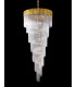 Pendant Round 7 Tier 31 Light E14 Brass Clear Glass Item Weight: 92.7kg-11