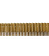 Pendant Rectangle 5 Light E14 Brass Clear Glass Item Weight: 21.2kg-5