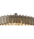 Pendant Round 12 Light E14 Polished Nickel Clear Glass Item Weight: 25.4kg-5