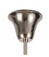 Pendant Round 12 Light E14 Polished Nickel Clear Glass Item Weight: 25.4kg-8