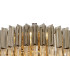 Pendant Round 8 Light E14 Polished Nickel Clear Glass Item Weight: 17.3kg-5