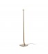 1 Light Floor Lamp Antique Gold - Shade Not Included, E27 - 1