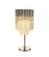 Table Lamp 3 Light E14 Polished Nickel Clear Glass-1