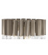Table Lamp 3 Light E14 Polished Nickel Clear Glass-5
