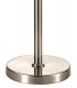 Table Lamp 3 Light E14 Polished Nickel Clear Glass-7
