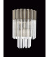 Wall 3 Light E14 Polished Nickel Clear Glass-8