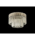 Ceiling Round 7 Light E14 Polished Nickel Clear Glass