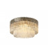 Ceiling Round 12 Light E14 Polished Nickel Clear Glass Item Weight: 28.4kg-1