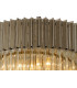 Pendant Round 5 Tier 23 Light E14 Polished Nickel Clear Glass Item Weight: 56.2kg-5