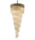 Pendant Round 7 Tier 31 Light E14 Polished Nickel Clear Glass Item Weight: 92.7kg-7
