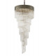 Pendant Round 7 Tier 31 Light E14 Polished Nickel Clear Glass Item Weight: 92.7kg-8
