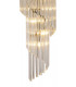 Pendant Round 7 Tier 31 Light E14 Polished Nickel Clear Glass Item Weight: 92.7kg-9