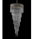 Pendant Round 7 Tier 31 Light E14 Polished Nickel Clear Glass Item Weight: 92.7kg-13