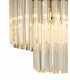 Pendant Rectangle 5 Light E14 Polished Nickel Clear Glass Item Weight: 21.2kg-6