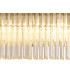 Pendant Rectangle 7 Light E14 Polished Nickel Clear Glass Item Weight: 28kg-7
