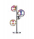Table Lamp 3 x G9 Polished Chrome Iridescent Glass-1