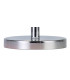 Table Lamp, 3 x G9, Polished Chrome, Iridescent Glass