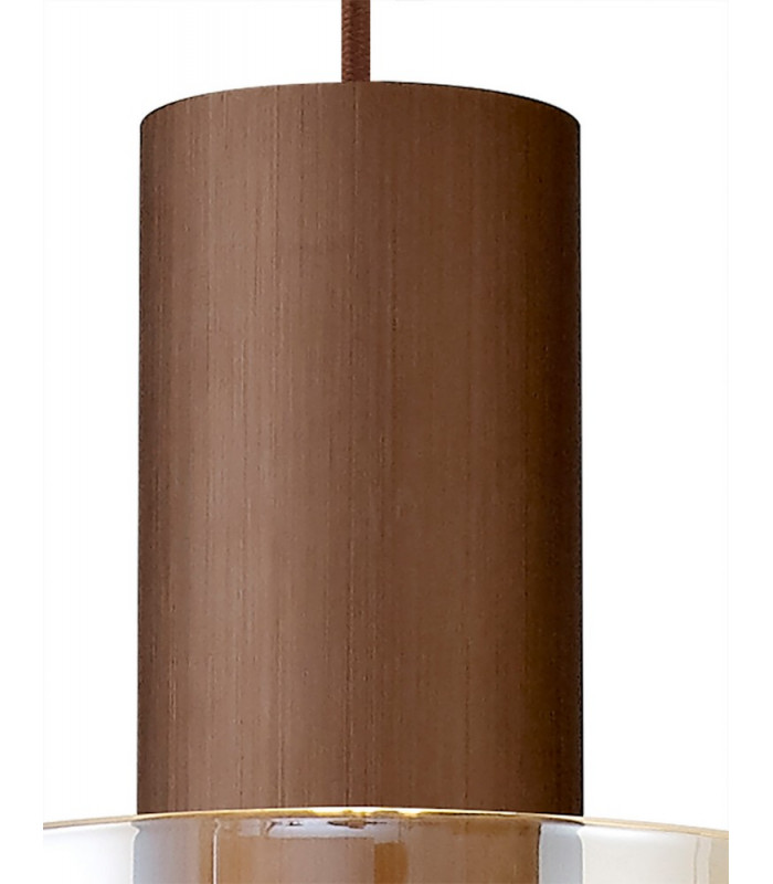 Single Pendant 1 Light Adjustable E27 Mocha Amber Glass-12Single Pendant 1 Light Adjustable E27 Mocha Amber Glass-13