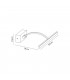 Small 1 Arm Wall Lamp Picture Light 1 x 6W LED 3000K 470lm Sand Black 3yrs Warranty-2