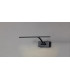 Small 1 Arm Wall Lamp Picture Light 1 x 6W LED 3000K 470lm Sand Black 3yrs Warranty-3