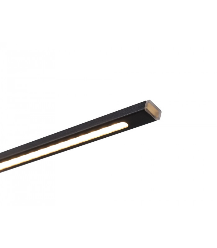 Small 1 Arm Wall Lamp Picture Light 1 x 6W LED 3000K 470lm Sand Black 3yrs Warranty-5