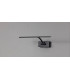 Small 1 Arm Wall Lamp Picture Light 1 x 6W LED 3000K 470lm Sand Black 3yrs Warranty-6