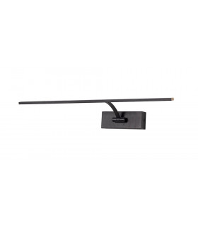 Large 1 Arm Wall Lamp Picture Light 1 x 10W LED 3000K 850lm Sand Black 3yrs Warranty-1