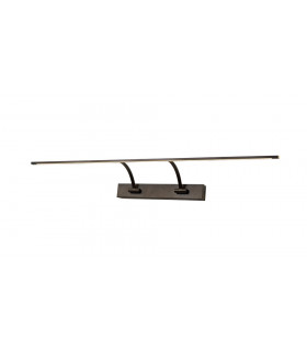 Large 2 Arm Wall Lamp Picture Light 1 x 16W LED 3000K 1200lm Sand Black 3yrs Warranty-1