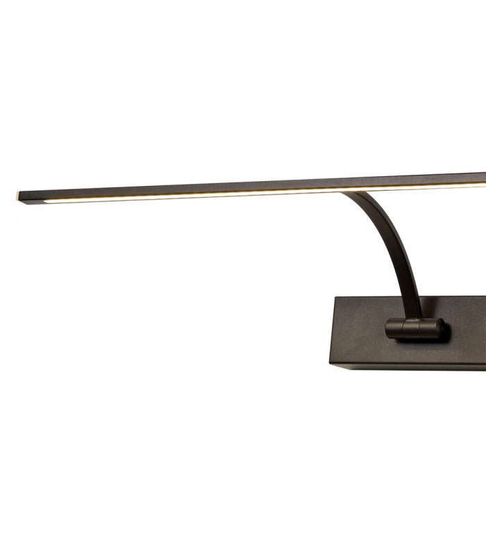 Large 2 Arm Wall Lamp Picture Light 1 x 16W LED 3000K 1200lm Sand Black 3yrs Warranty-6