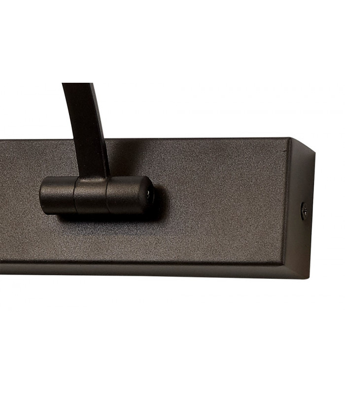 Large 2 Arm Wall Lamp Picture Light 1 x 16W LED 3000K 1200lm Sand Black 3yrs Warranty-7