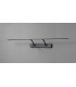 Large 2 Arm Wall Lamp Picture Light 1 x 16W LED 3000K 1200lm Sand Black 3yrs Warranty-8