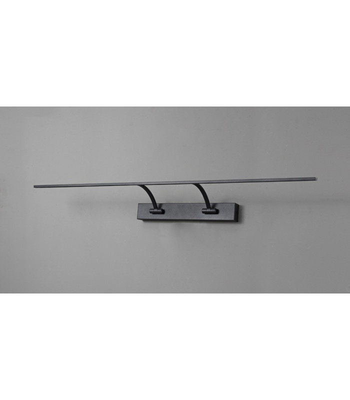 Large 2 Arm Wall Lamp Picture Light 1 x 16W LED 3000K 1200lm Sand Black 3yrs Warranty-8