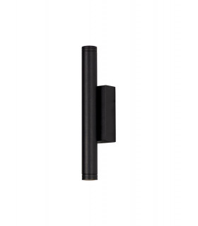 Wall Lamp 2 x 3W LED 3000K 300lm IP54 Black 3yrs Warranty-1