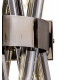 2 Light E14 Wall Light E14 Polished Nickel  Smoke Glass-7