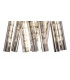 2 Light E14 Wall Light E14 Polished Nickel  Smoke Glass-8