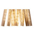 2 Light E14 Wall Light E14 Polished Nickel  Champagne Glass-8