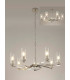 Pendant Semi Ceiling 7 x E14 Polished Nickel-3