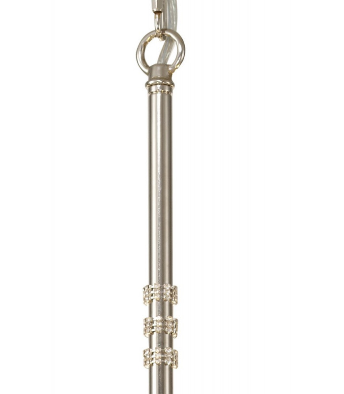 Pendant Semi Ceiling 7 x E14 Polished Nickel-9