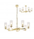 Pendant Semi Ceiling 7 x E14 Polished Gold-1