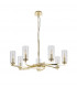 Pendant Semi Ceiling 7 x E14 Polished Gold-4