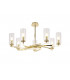 Pendant Semi Ceiling 7 x E14 Polished Gold-5