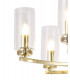 Pendant Semi Ceiling 7 x E14 Polished Gold-6