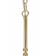 Pendant Semi Ceiling 7 x E14 Polished Gold-9