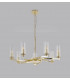 Pendant Semi Ceiling 7 x E14 Polished Gold-11