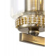 Pendant Semi Ceiling 7 x E14 Antique Brass-11