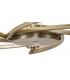 Pendant Semi Ceiling 7 x E14 Antique Brass-12
