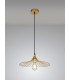 Shallow Pendant 1 x E27 Painted Gold-3